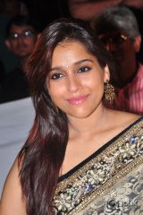 Rashmi Gautam at Dhanalakshmi Thalupu Thadithe Movie Audio Launch